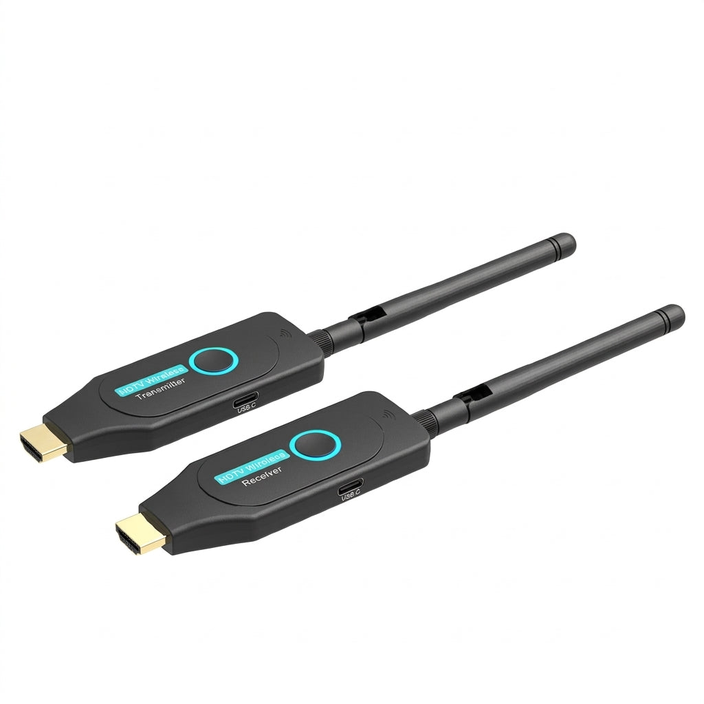 50 Meter Wireless Extender HDMI Transmitter and Receiver Kit