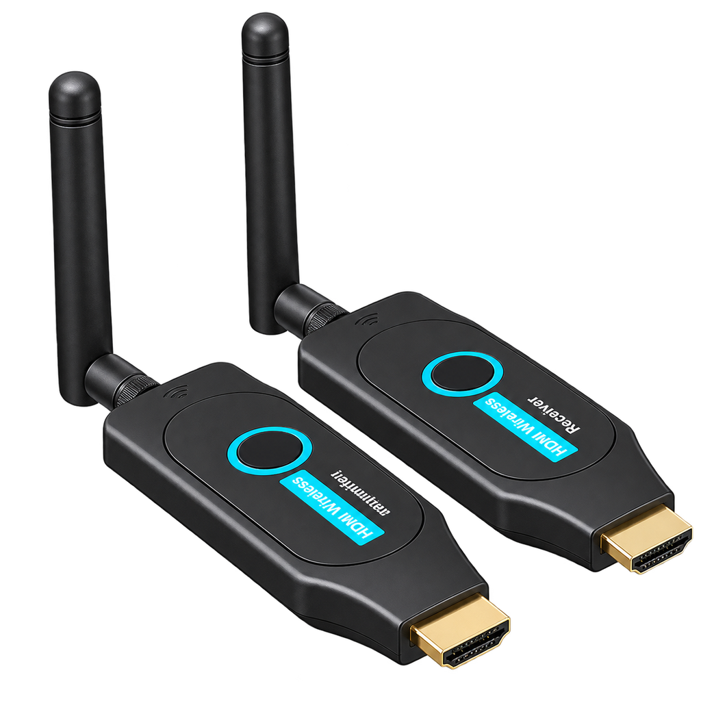 50 Meter Wireless Extender HDMI Transmitter and Receiver Kit
