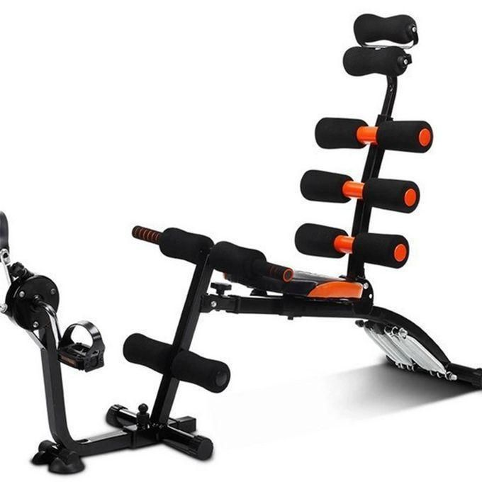 ABS Fitness Machine with pedals Seven Pack Unique Exercise Bench