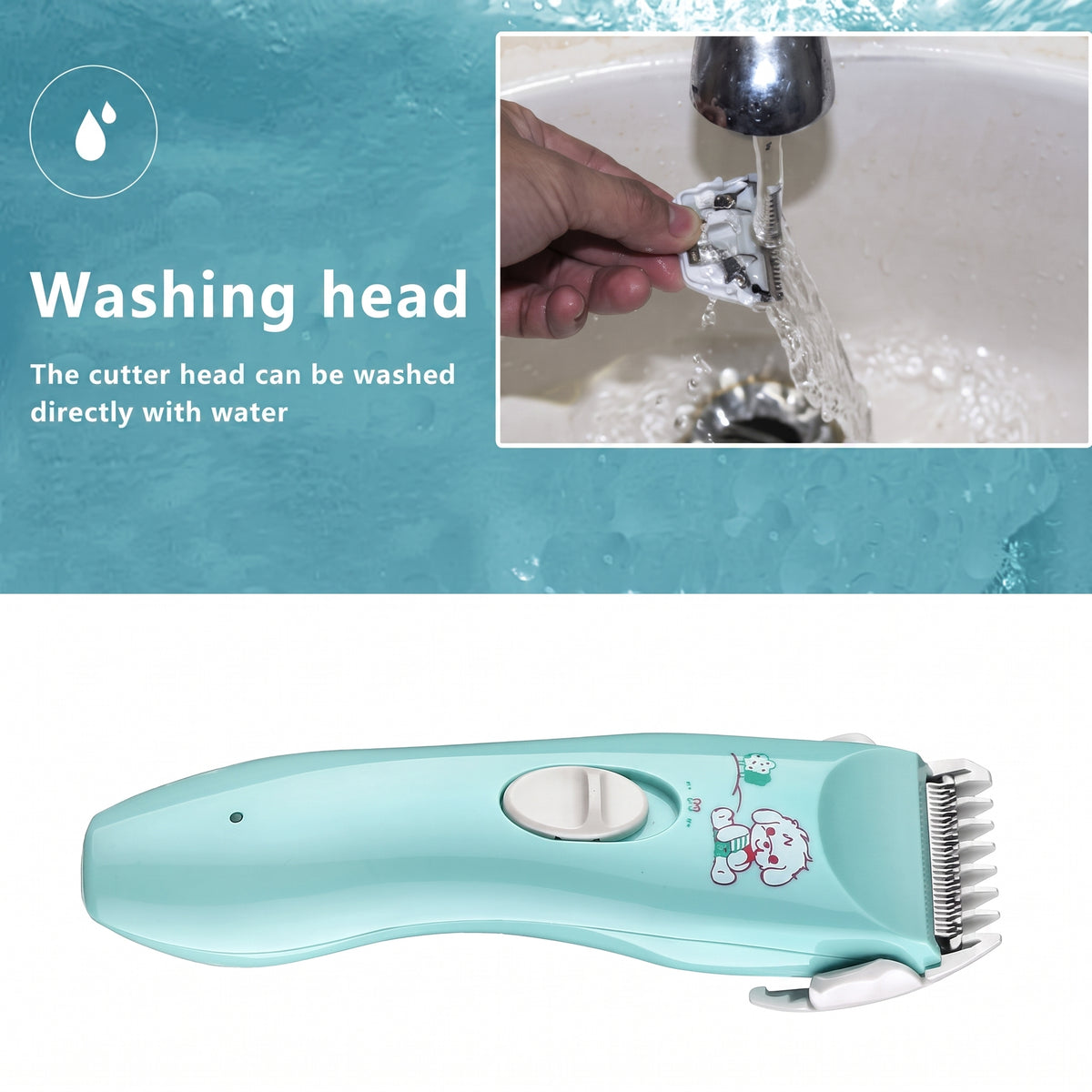 Baby Hair Clipper - Kids Hair Trimmer